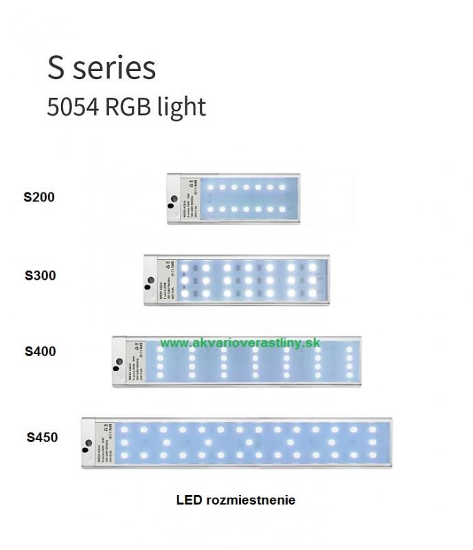 WEEK AQUA S300 séria Sharp LED svetlo