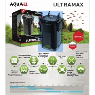 Filter externý AQUAEL Ultramax 2000 pre akvária 450 - 700L